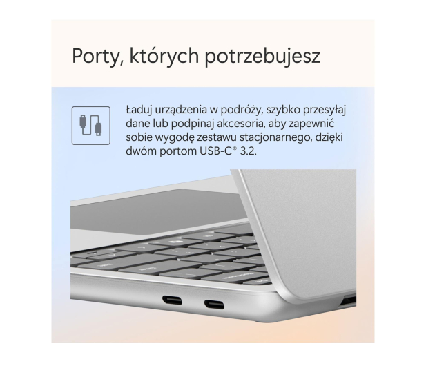 Microsoft Surface Laptop 13 XPlus/16GB/256GB/Win11 Platinum - 1508514 - zdjęcie 13